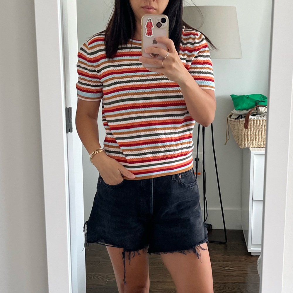 Zara kneat top